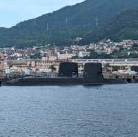 【海上自衛隊基地】潜水艦が見られる呉港