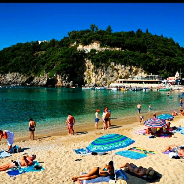 STUNNING BEACH IN CORFU!