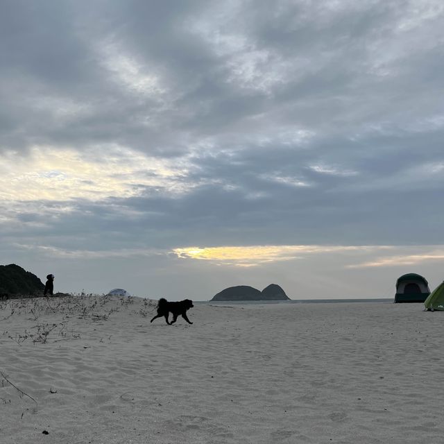 露營行山｜鹹田灣&大浪西灣