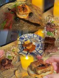 🌹醉人浪漫美景鐵板燒🎑高質精緻料理🍱🍽️
