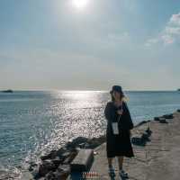 หาดกะหลิมที่ทั้งวิวสวยและของกินเพียบ