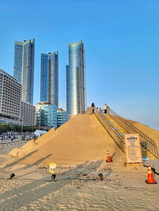 해운대모래축제는 성공적✨️세계모래조각전은 6월까지!