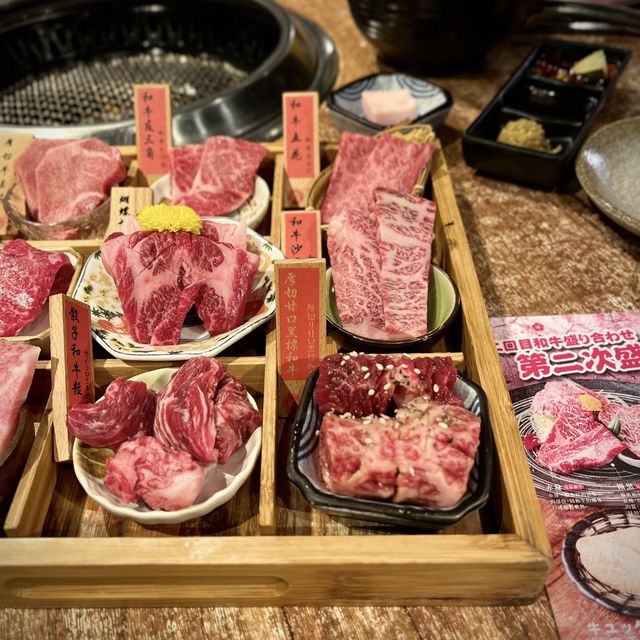 📍香港尖沙咀｜驚安燒肉商店 · 超人氣自選九宮格和牛🐂 一次過滿足多個願望！
