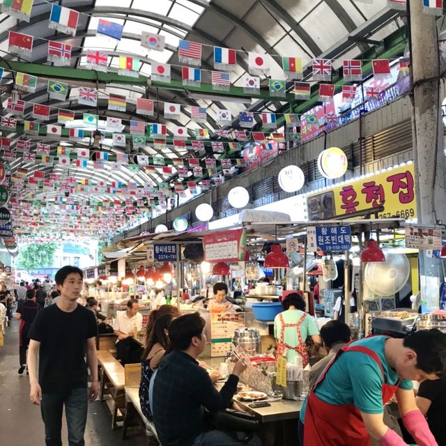 Gwangjang Market in Seoul