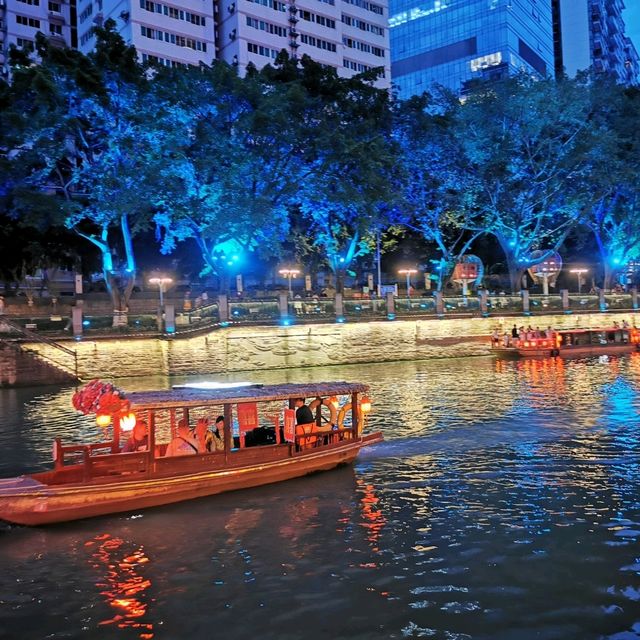 成都東門碼頭 夜遊錦江