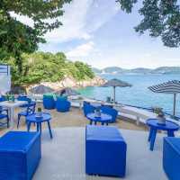 The reef คาเฟ่ฟีลซานโตรินี่ ภูเก็ต