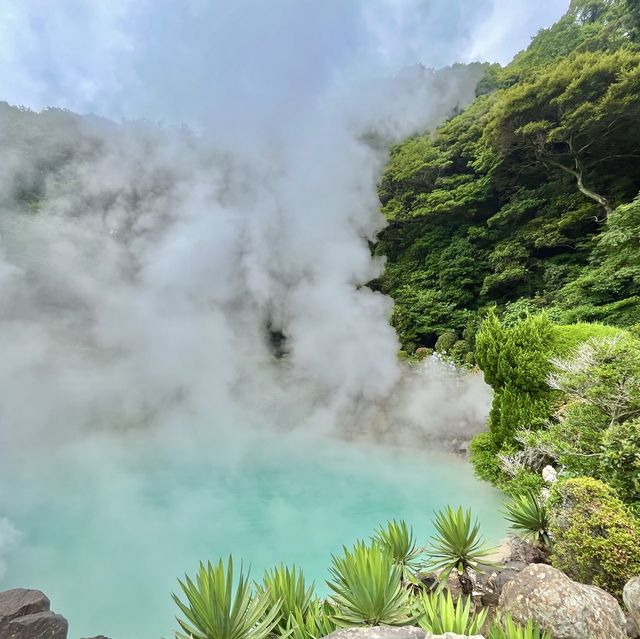 全世界最多温泉嘅地方♨️別府地獄之旅！