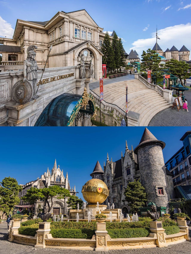 เที่ยวเวียดนามฟีลยุโรป หมู่บ้านฝรั่งเศส Bana Hills