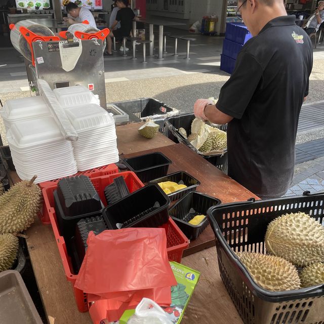 Singaporean all time durian season is back!