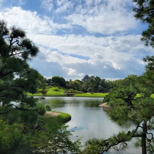 被譽為日本的三大名園之一｜岡山後樂園