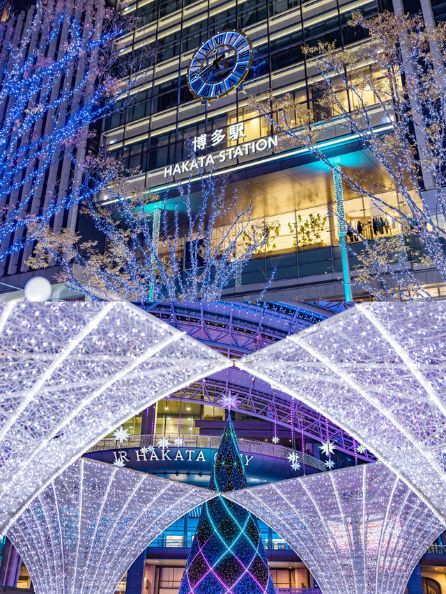 Winter Illumination สถานี Hakata จัดไฟปีใหม่แล้ว🎄