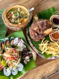 ทานอาหารกลางน้ำที่ Bubble in the Forest