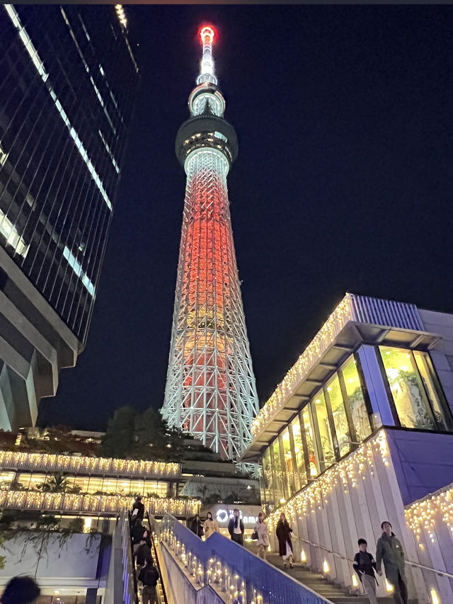 เที่ยว Tokyo Sky Tree ตึกที่สูงที่สุดในญี่ปุ่น