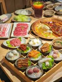 荃灣麻辣火鍋期間限定特色羊肉鍋及拼盤