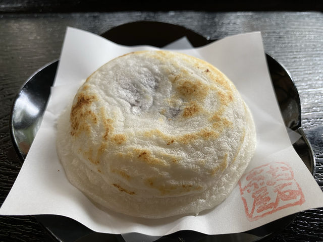 福岡・太宰府。お茶屋さんでゆっくり梅ヶ枝餅をいただく『お石茶屋』