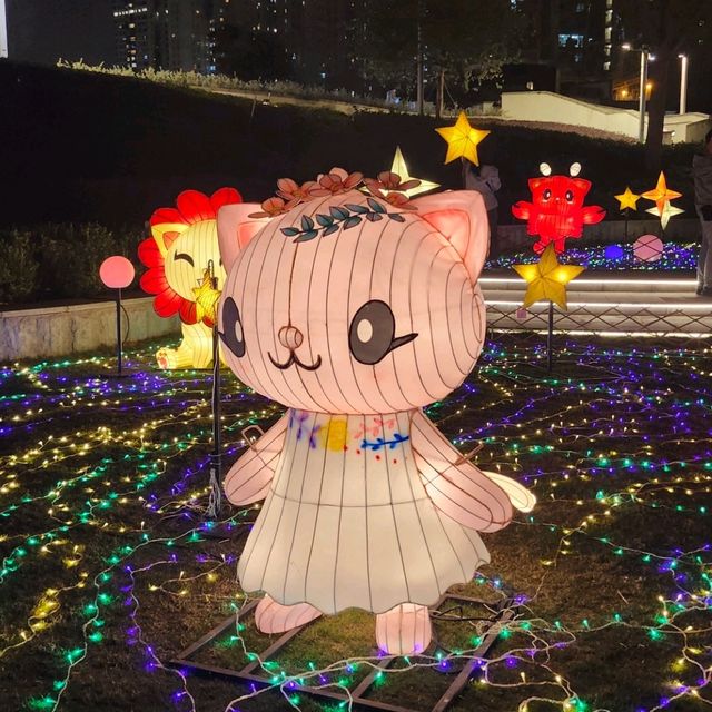 【香港單車公園】元宵綵燈會，12星座燈飾