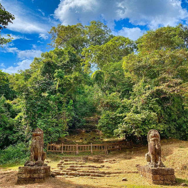 柬埔寨觀賞日落的最美制空點 - 巴肯寺