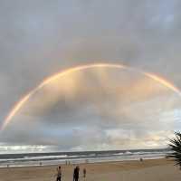 在Gold Coast看到雙彩虹！