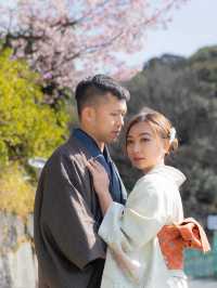 日本情侶櫻花攝影小教學