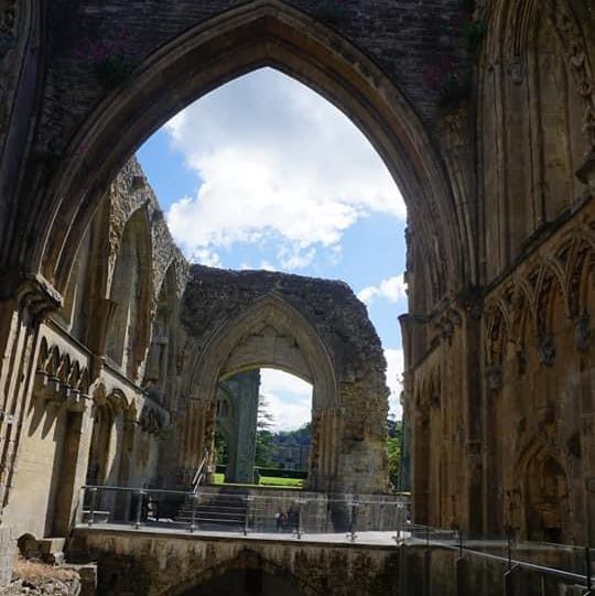 Glastonbury where Kings Arthur buried