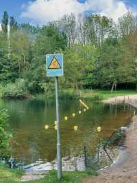 Recreational Lake On The Edge of Heukelum