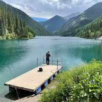 Tranquil Trio: Kolsay Lakes, a Kazakhstani Treasure