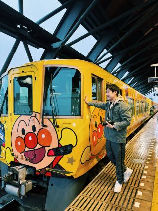來日本🇯🇵必坐麵包超人列車🚂