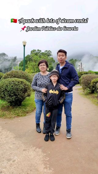 🇵🇹 A park with lots of steam vents!