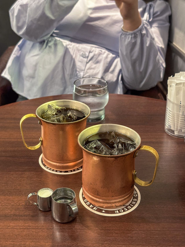 후쿠오카 캐널시티 쇼핑하다 들리기 좋은 카페, 호시노커피☕️