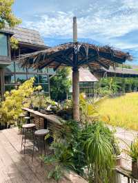 Stunning Café in Kanchanaburi Overlooking the Tiger Cave Temple 🇹🇭