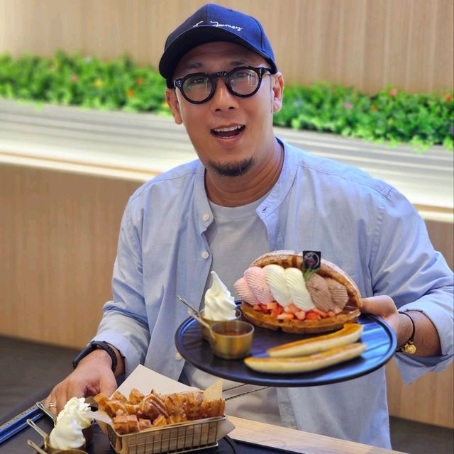 พิกัดคาเฟ่วาฟเฟิล สไตล์เกาหลี เปิดใหม่ใจกลางสยาม
