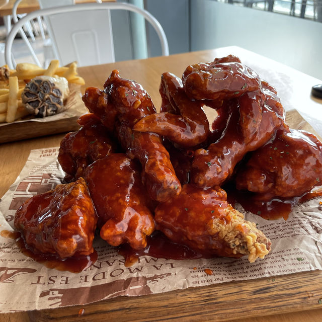 🍗外脆內軟秘製蜂蜜檸檬汁炸雞🍯