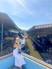 【タイ🇹🇭】初めてのタイ旅行におすすめ！ダムヌン・サドゥアック水上マーケットに行ってきました！