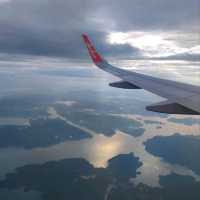 Breathtaking View of Tasik Kenyir from the Sky