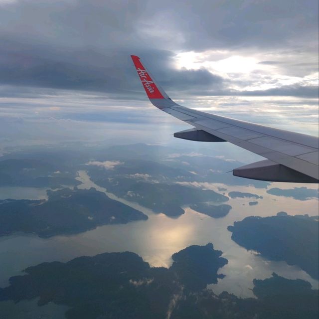 Breathtaking View of Tasik Kenyir from the Sky