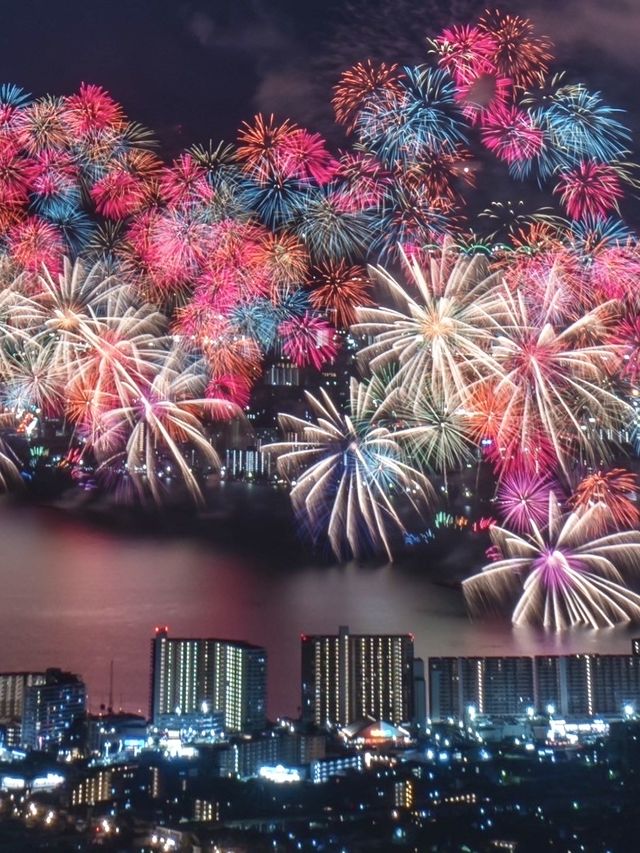 〜滋賀県〜日本一の湖で一万発花火！琵琶湖花火大会