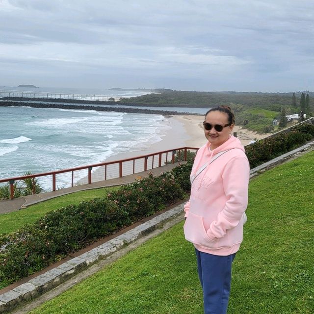 Lazy day at Point Danger Queensland Australia