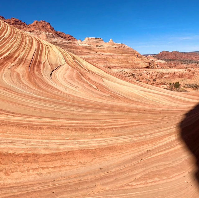 Walk through a masterpiece of nature’s artistry – explore the mesmerizing swirls of The Wave