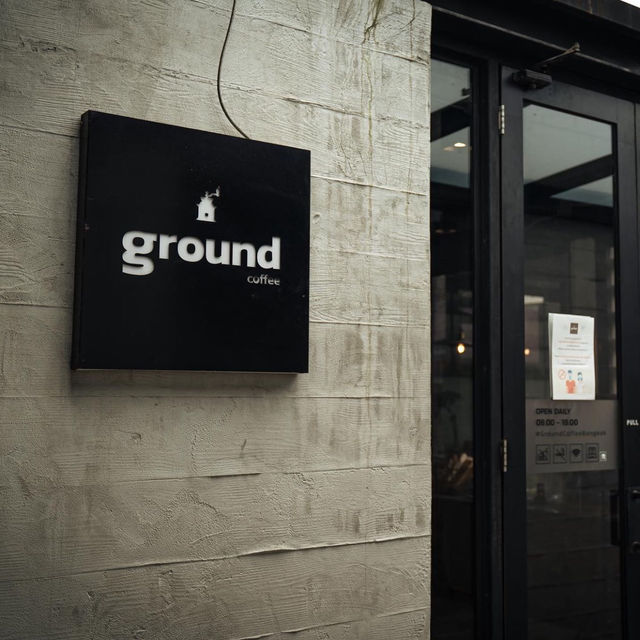 GROUND Coffee คาเฟ่ย่านสาทร