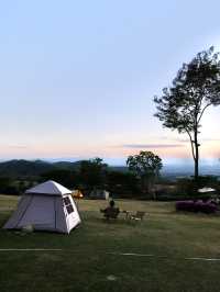 ลานกางเต็นท์สุดชิล ไร่ภูนับดาว มวกเหล็ก ⛺️🌲
