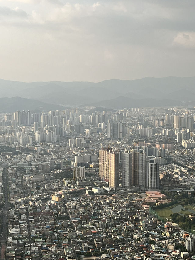 大邱景點 前山瞭望台