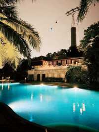Outdoor swimming at Equarius Hotel