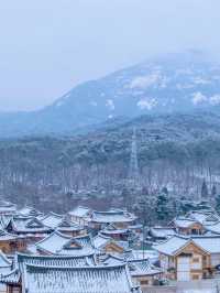 ❄️ 서울의 아름다운 레트로 한옥 눈풍경을 볼 수 있는⛄️한옥마을 여행지 추천