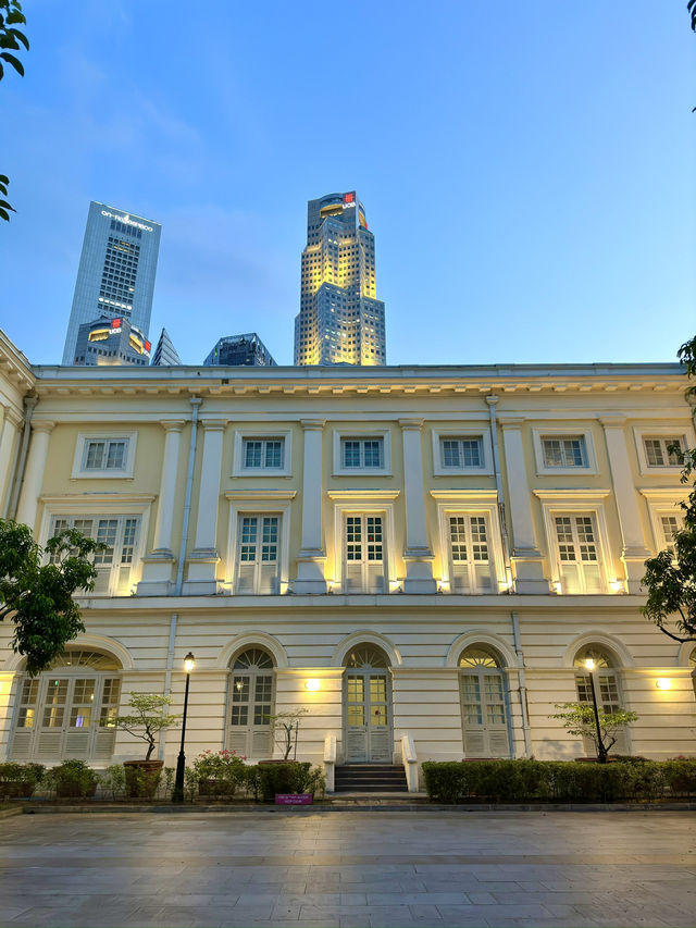 シンガポール　シンガポール観光　アジア文明博物館の建物は必見！