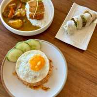 A Vegetarian Delight at Aura Cafe
