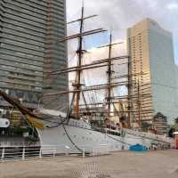 Nippon Maru and Yokohama Port Museum