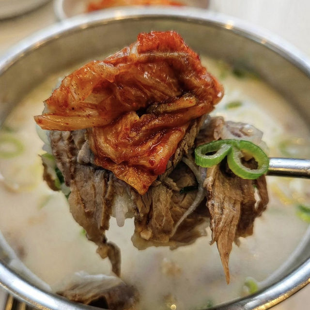 【韓国】お金がなくてもこの店のおかげで6000ウォンでソルロンタンが食べれちゃう！