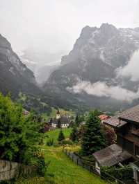 世界最美的山城，前往少女峰必經的仙氣小鎮：格林德瓦 Grindelwald 