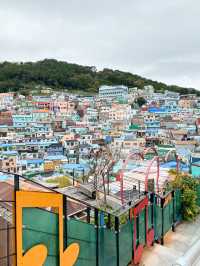 Iconic Vibrant Gamcheon Culture Village in Busan