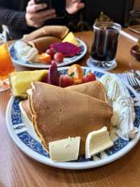 Huge pancakes brunch🍽️😋
